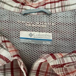 Columbia sportswear Omni shade sun protection extra large button down shirt